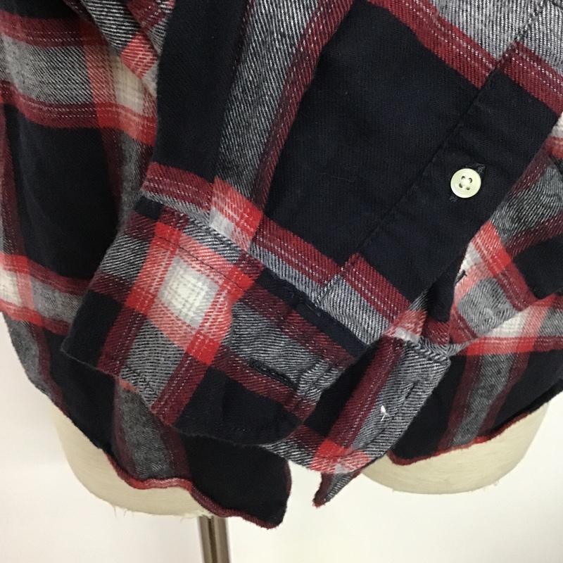 グローバルワーク GLOBAL WORK シャツ、ブラウス 長袖 チェックシャツ M チェック マルチカラー / マルチカラー / メンズ USED 古着 中古 10078998