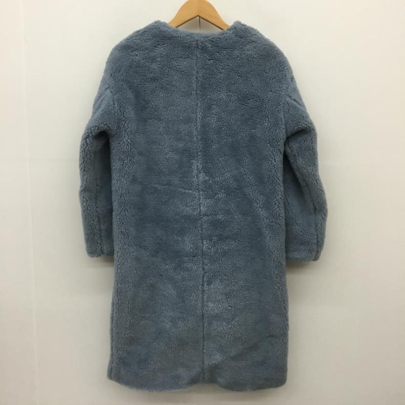 アズールバイマウジー AZUL BY MOUSSY コート コート一般 ボアコート S 水色 / ライトブルー / レディース USED 古着 中古 10079095