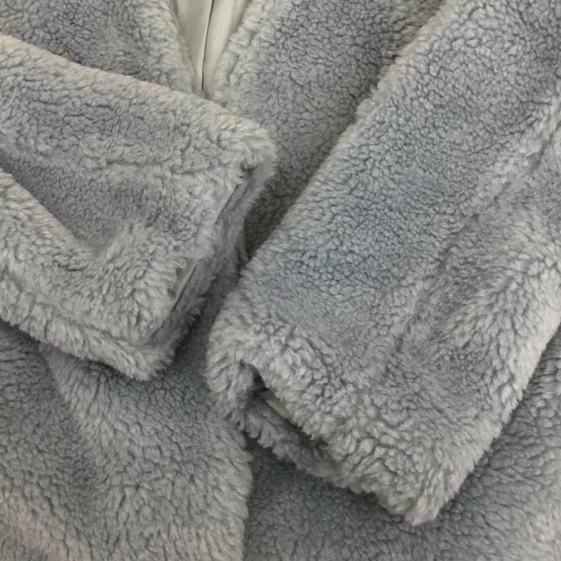 アズールバイマウジー AZUL BY MOUSSY コート コート一般 ボアコート S 水色 / ライトブルー / レディース USED 古着 中古 10079095
