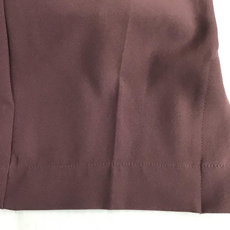 グローバルワーク GLOBAL WORK パンツ スラックス GW519501ST スリット セミフレアパンツ M 無地 紫 / パープル / レディース USED 古着 中古 10079225