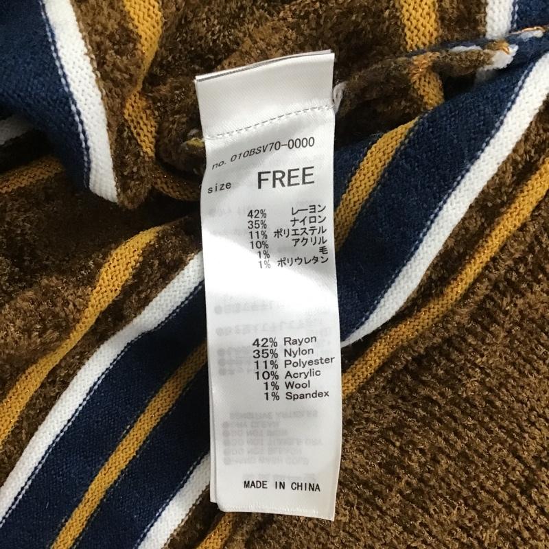 マウジー MOUSSY ニット、セーター 長袖 010BSV70-0000 FREE マルチカラー / マルチカラー / レディース USED 古着 中古 10079237