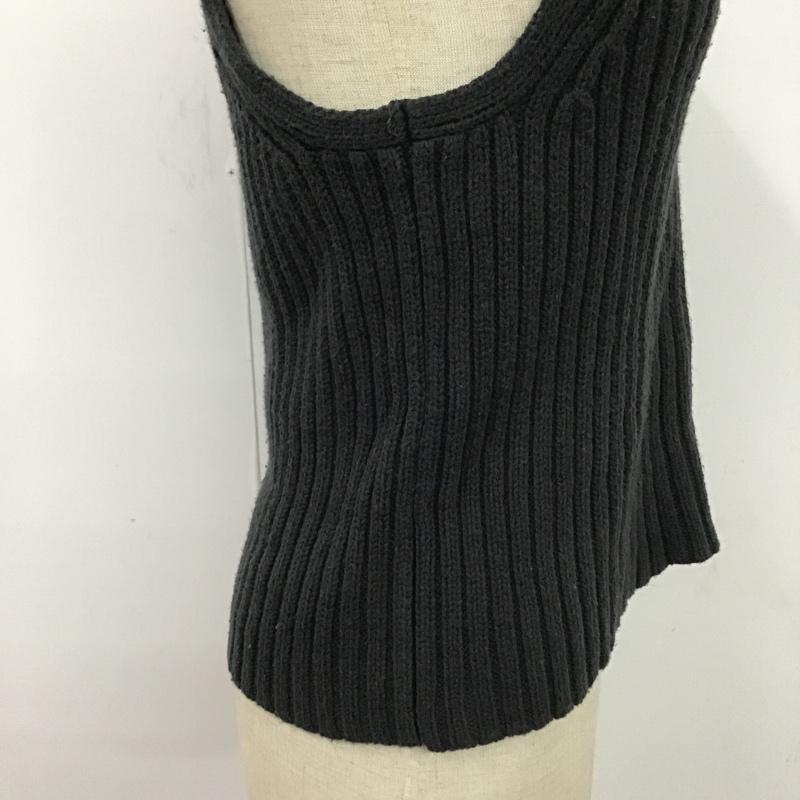 マウジー MOUSSY トップス トップス 010FSS70-1070 リブニット ボレロ キャミソール セット FREE 無地 黒 / ブラック / レディース USED 古着 中古 10079266