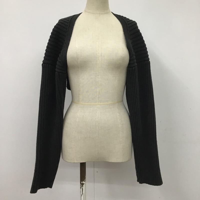 マウジー MOUSSY トップス トップス 010FSS70-1070 リブニット ボレロ キャミソール セット FREE 無地 黒 / ブラック / レディース USED 古着 中古 10079266