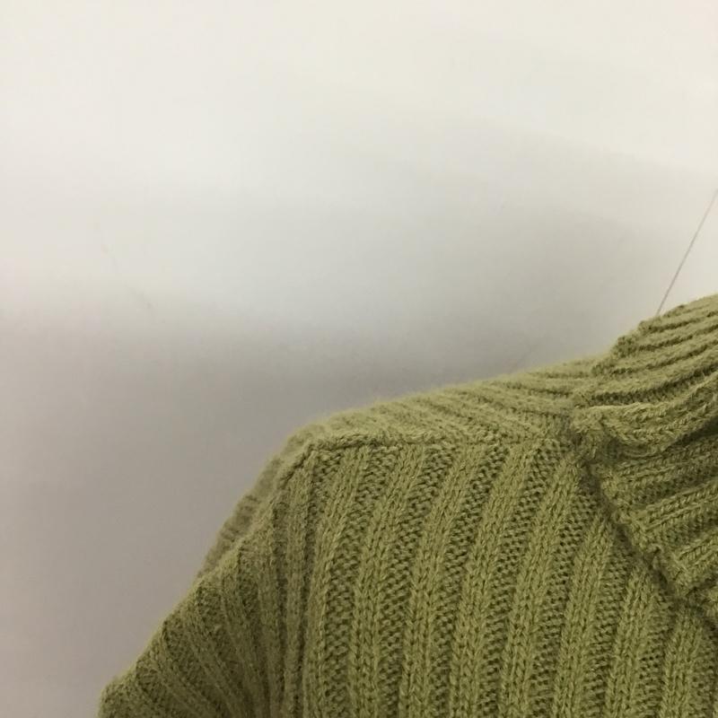 セレクトモカ select MOCA ニット、セーター 長袖 10008864 タートルネックリブニット FREE 無地 カーキ / カーキ / レディース USED 古着 中古 10079277