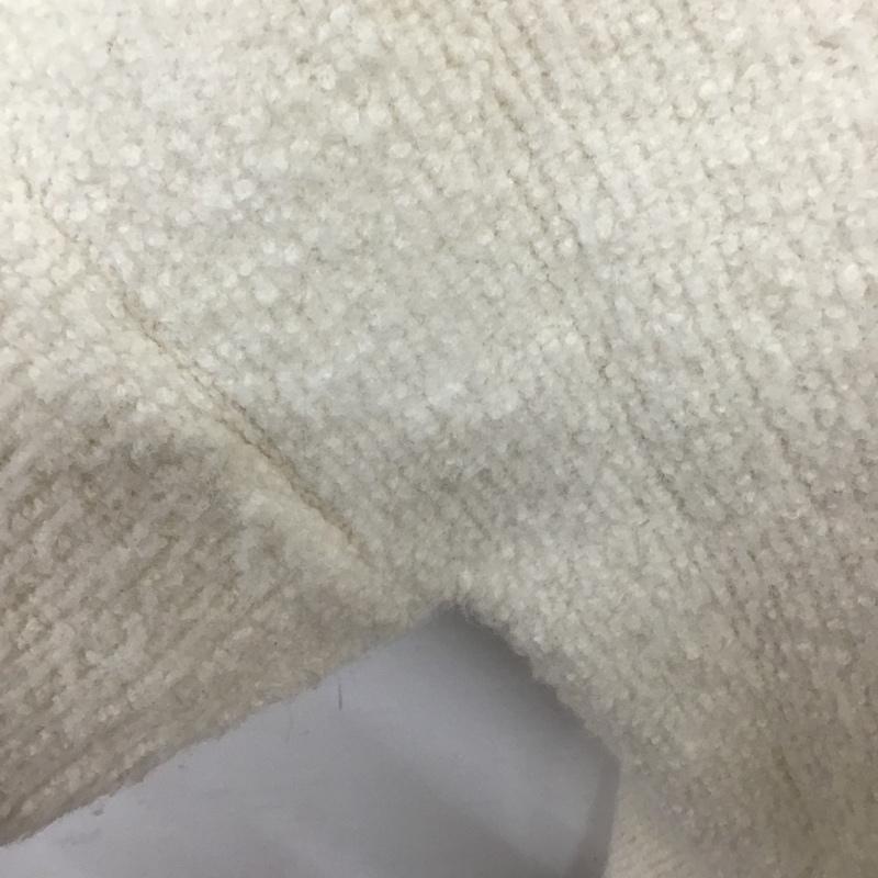 マジェスティックレゴン MAJESTIC LEGON ニット、セーター 長袖 193583 M 無地 白 / ホワイト / レディース USED 古着 中古 10079334