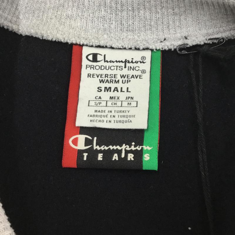 チャンピオン Champion トレーナー 長袖 DENIM TEARS デニムティアーズ Reverse Weave リバースウィーブ S ロゴ、文字 黒 / ブラック / メンズ USED 古着 中古 10079352