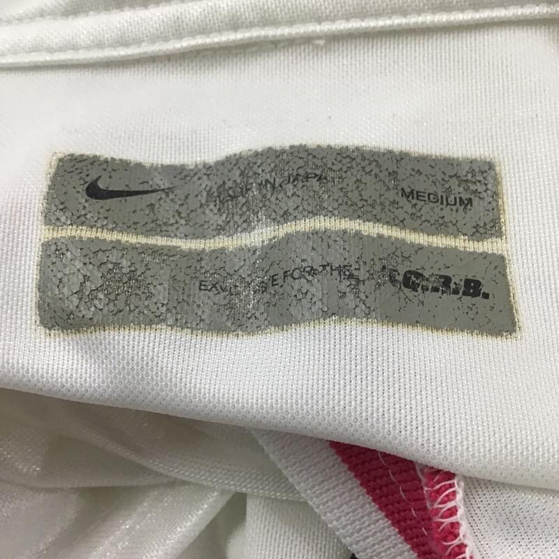 エフシーレアルブリストル F.C.Real Bristol ポロシャツ 半袖 NIKE FCRB M ロゴ、文字 白 / ホワイト / X 桃 / ピンク / X カーキ / カーキ / メンズ USED 古着 中古 10079452