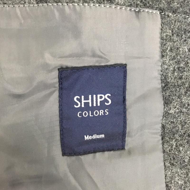 シップス SHIPS コート コート一般 M 無地 灰 / グレー / メンズ USED 古着 中古 10079453