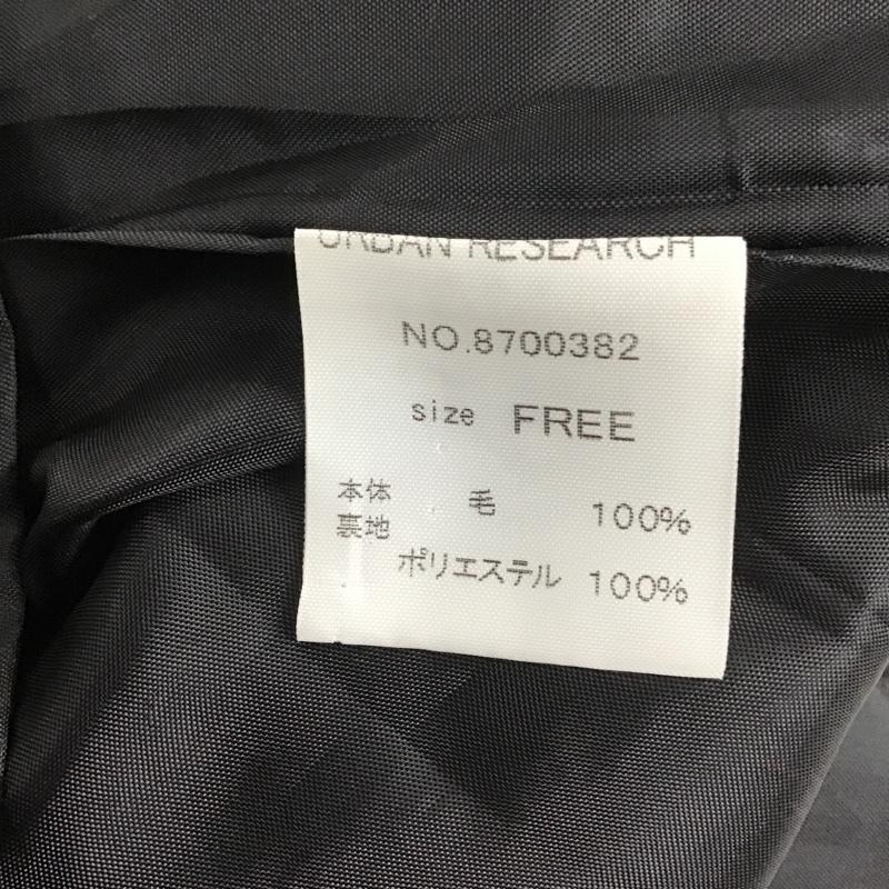 アーバンリサーチ URBAN RESEARCH ワンピース ひざ丈スカート FREE 黒 / ブラック / レディース USED 古着 中古 10079471