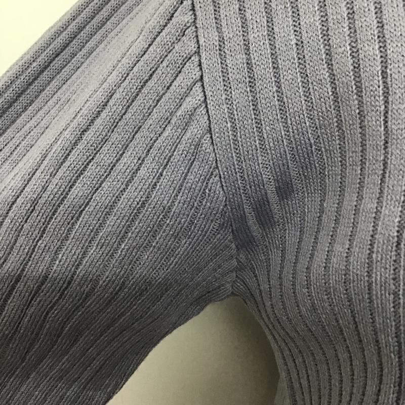 グレイル GRL ニット、セーター 長袖 アシメショルダーリブニット 19505025 M 無地 紫 / パープル / レディース USED 古着 中古 10079503