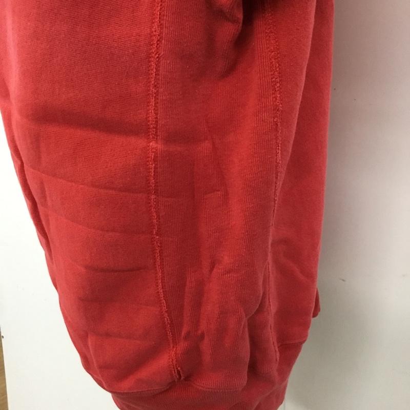チャンピオン Champion トレーナー 長袖 REVERSE WEAVE スウェット 裏起毛 XXL ロゴ、文字 赤 / レッド / メンズ USED 古着 中古 10079545