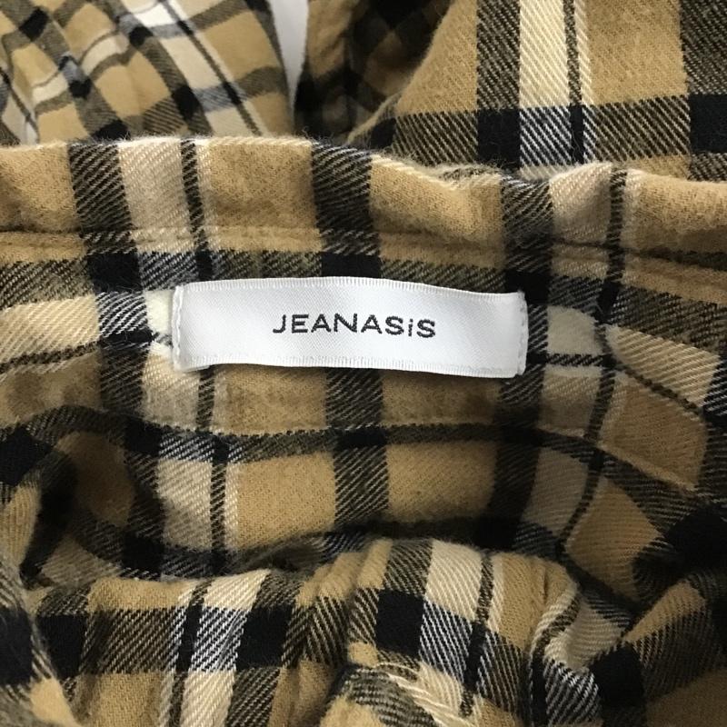 ジーナシス JEANASIS シャツ、ブラウス 長袖 FREE チェック マルチカラー / マルチカラー / レディース USED 古着 中古 10079546