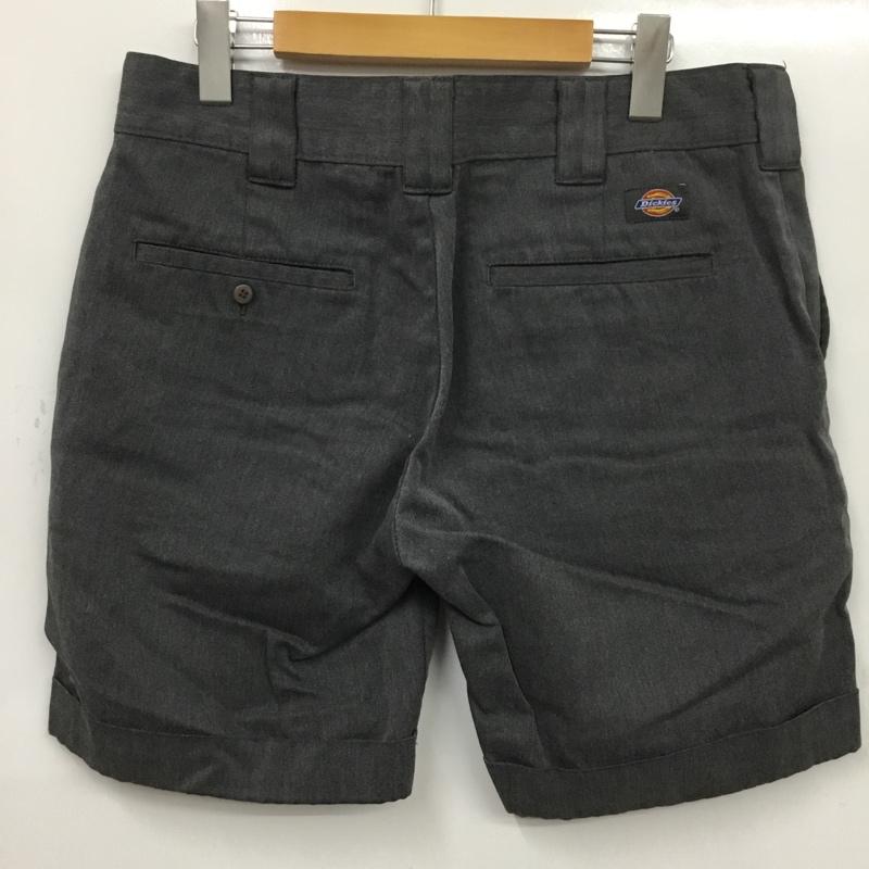 ディッキーズ Dickies パンツ ショートパンツ WD874-H3 TCツイルショートパンツ 32インチ ロゴ、文字 灰 / グレー / メンズ USED 古着 中古 10079550