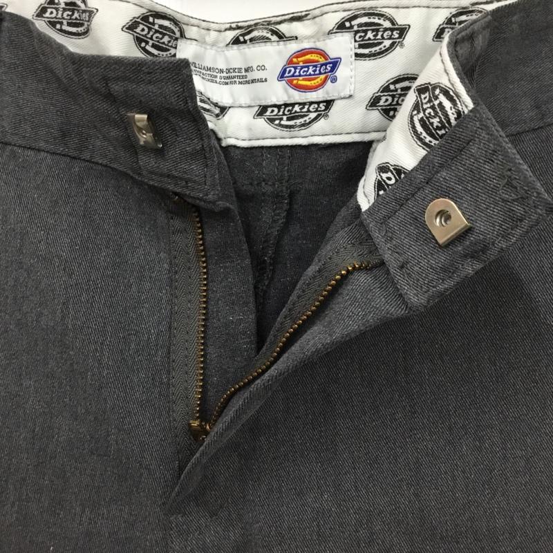 ディッキーズ Dickies パンツ ショートパンツ WD874-H3 TCツイルショートパンツ 32インチ ロゴ、文字 灰 / グレー / メンズ USED 古着 中古 10079550