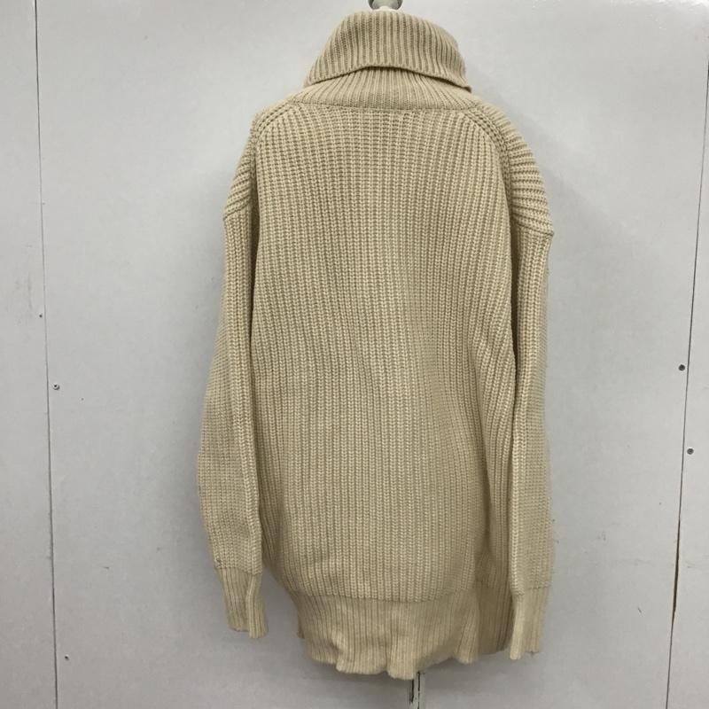 ローリーズファーム LOWRYS FARM ニット、セーター 長袖 FREE 無地 ベージュ / ベージュ / レディース USED 古着 中古 10079579
