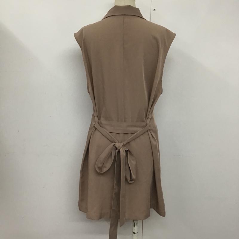 リシェグラマー Riche glamour ベスト ベスト M 無地 桃 / ピンク / レディース USED 古着 中古 10079613
