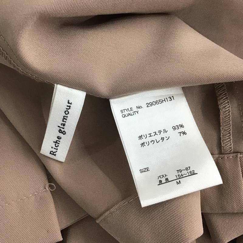 リシェグラマー Riche glamour ベスト ベスト M 無地 桃 / ピンク / レディース USED 古着 中古 10079613
