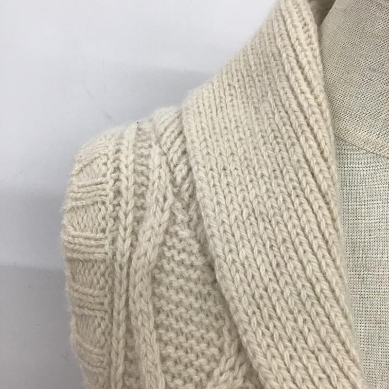 ショコラ フィネ ローブ chocol raffine robe ベスト ベスト ニットベスト FREE 無地 ベージュ / ベージュ / レディース USED 古着 中古 10079709
