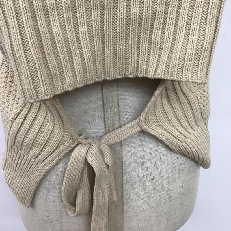 ヘザー Heather ベスト ベスト HE063396TS ニットベスト ケーブル編み FREE ベージュ / ベージュ / レディース USED 古着 中古 10079760