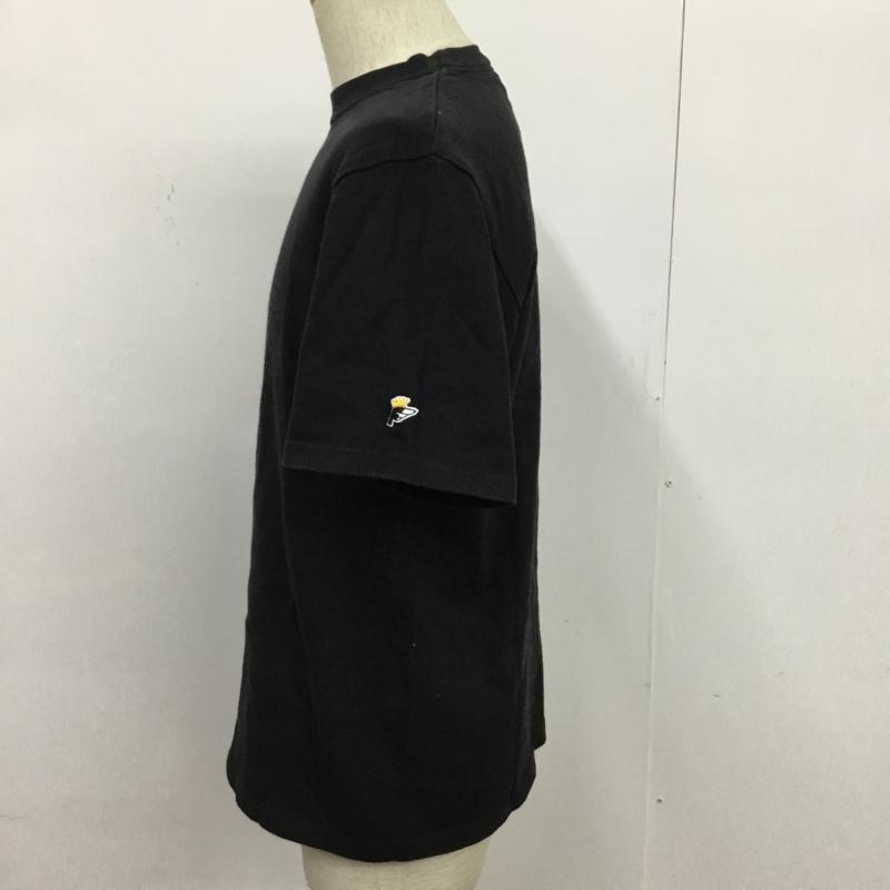 エフエイティー FAT Tシャツ 半袖 L 無地 黒 / ブラック / メンズ USED 古着 中古 10079777