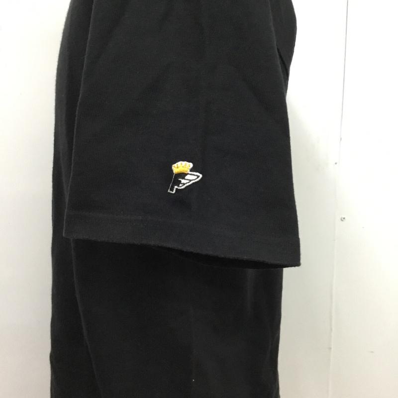 エフエイティー FAT Tシャツ 半袖 L 無地 黒 / ブラック / メンズ USED 古着 中古 10079777