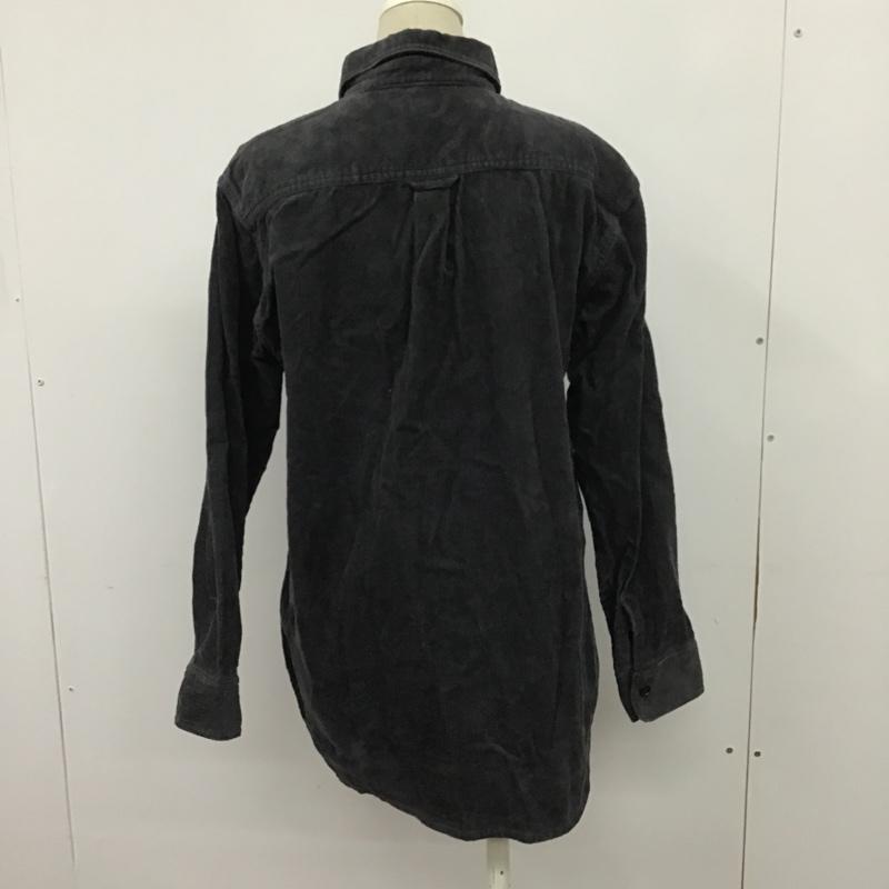 レプシィム LEPSIM シャツ、ブラウス 長袖 M 無地 チャコールグレー / チャコールグレー / レディース USED 古着 中古 10079912