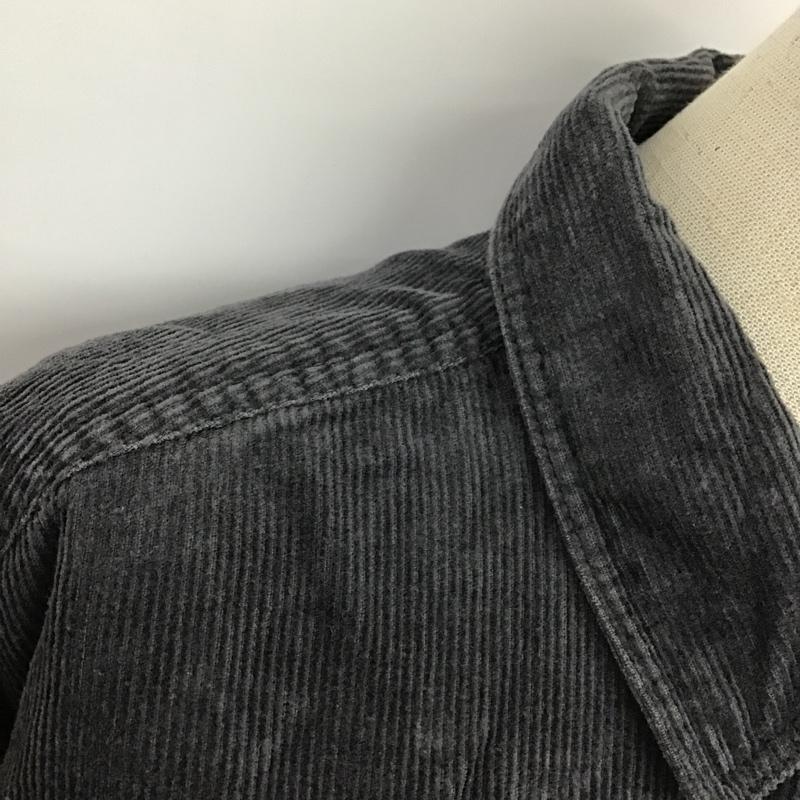 レプシィム LEPSIM シャツ、ブラウス 長袖 M 無地 チャコールグレー / チャコールグレー / レディース USED 古着 中古 10079912