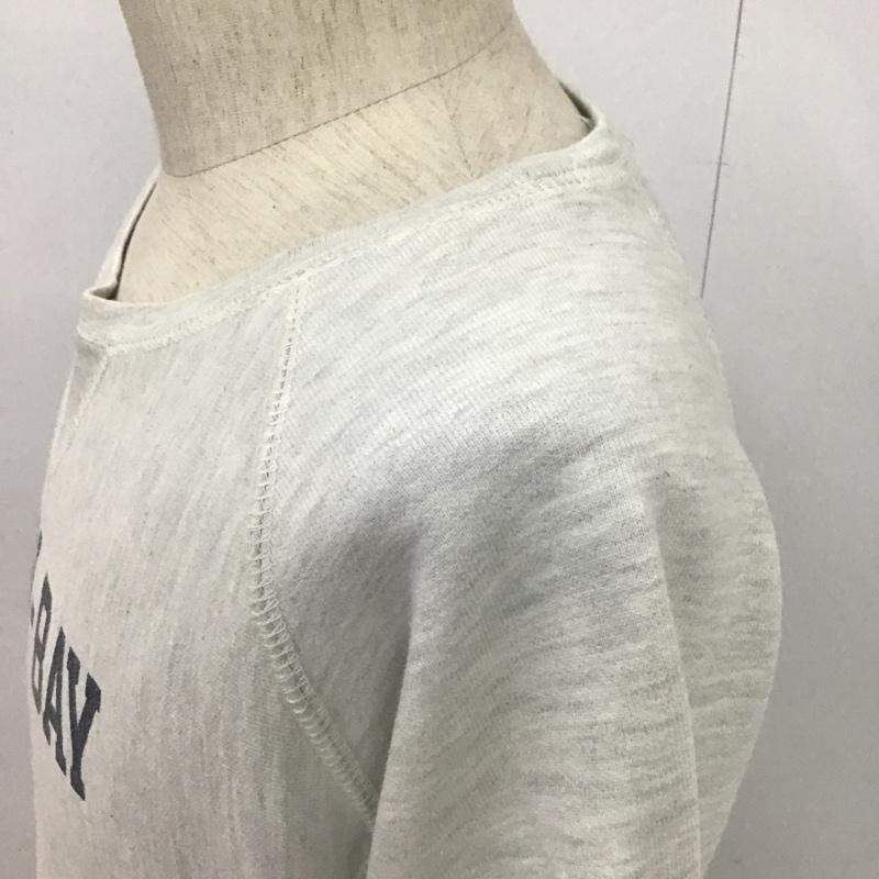 チャンピオン Campion トレーナー 長袖 L ロゴ、文字 灰 / グレー / メンズ USED 古着 中古 10079946