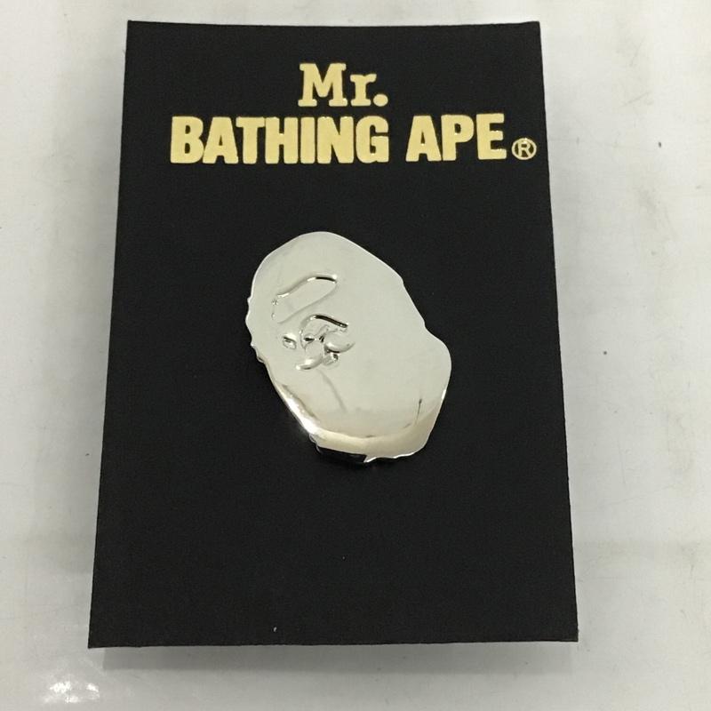 アベイシングエイプ A BATHING APE ファッション小物 ファッション小物 ピン 銀 / シルバー / メンズ USED 古着 中古 10079989