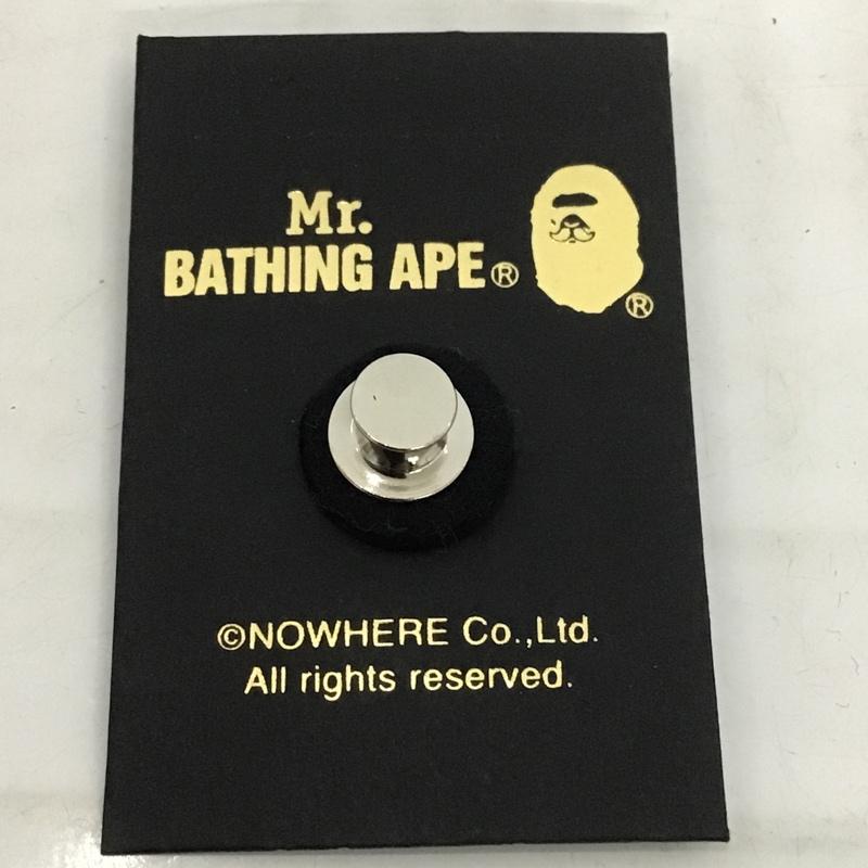 アベイシングエイプ A BATHING APE ファッション小物 ファッション小物 ピン 銀 / シルバー / メンズ USED 古着 中古 10079989