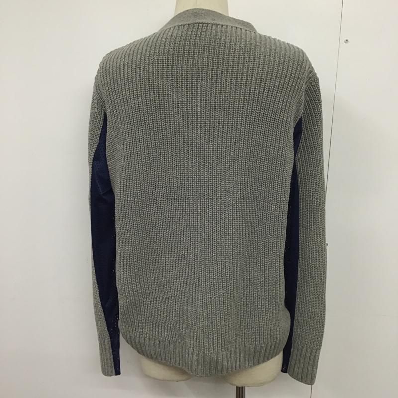 カラー kolor カーディガン 長袖 1 無地 灰 / グレー / メンズ USED 古着 中古 10080053