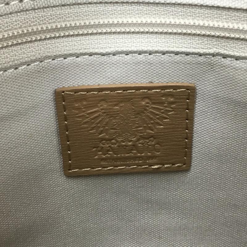 ハマノ HAMANO ハンドバッグ ハンドバッグ ベージュ / ベージュ / レディース USED 古着 中古 10080084