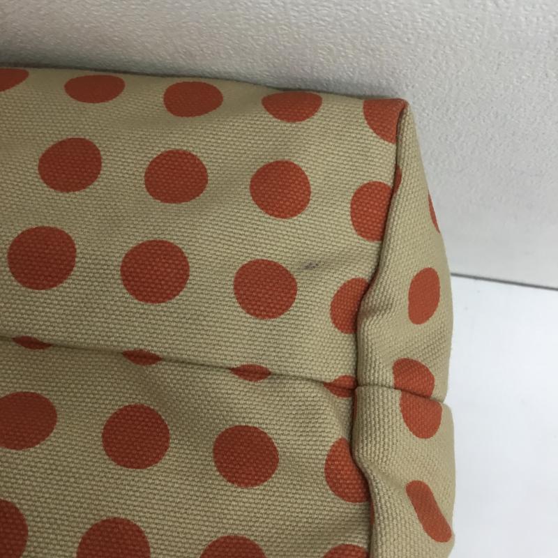 フェリージ Felisi トートバッグ トートバッグ ドット ベージュ / ベージュ / X 橙 / オレンジ / レディース USED 古着 中古 10080088