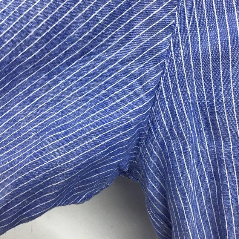 アベイシングエイプ A BATHING APE シャツ、ブラウス 長袖 L ストライプ マルチカラー / マルチカラー / メンズ USED 古着 中古 10080127