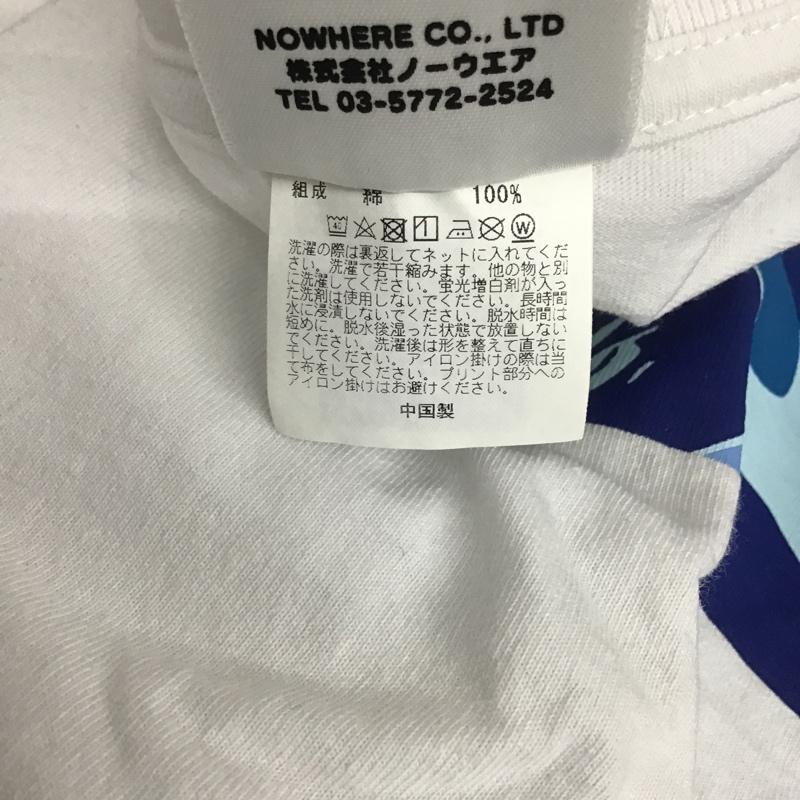 アベイシングエイプ A BATHING APE Tシャツ 半袖 3L プリント 白 / ホワイト / メンズ USED 古着 中古 10080131