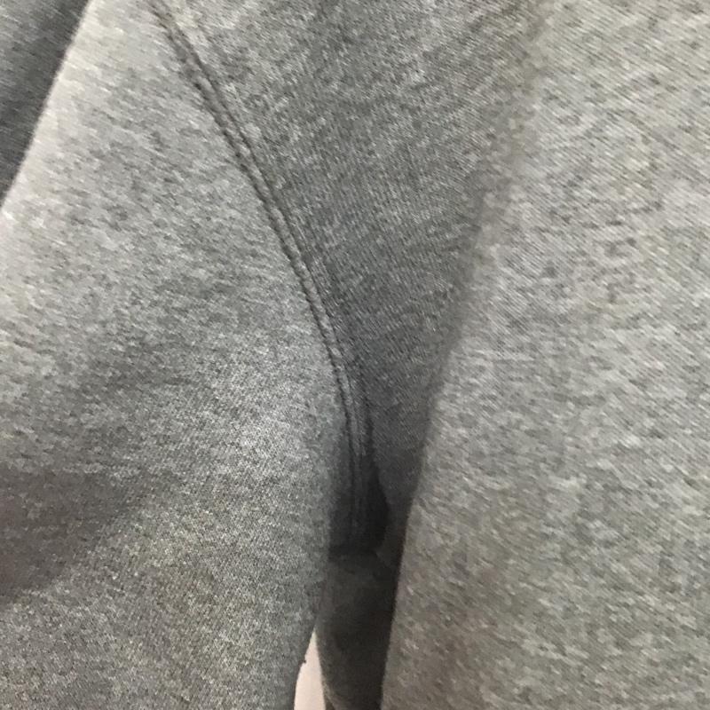 カーハート Carhartt パーカー 長袖 K121-026 MIDWEIGHT SWEATSHIRT 裏起毛 タグ付き L ロゴ、文字 ダークグレー / ダークグレー / メンズ USED 古着 中古 10080134