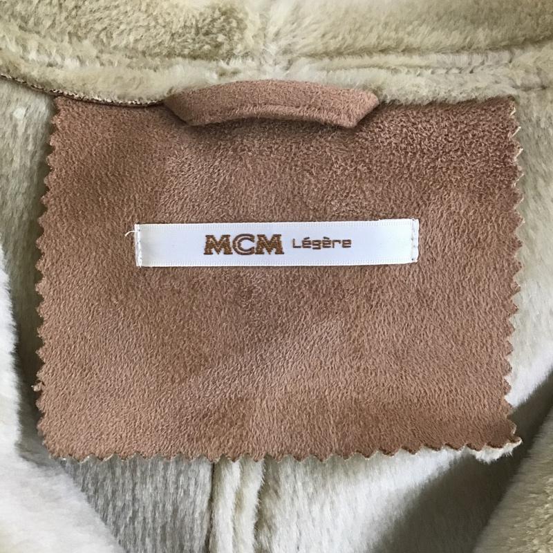 エムシーエム MCM コート コート一般 ムートンコート L 無地 茶 / ブラウン / レディース USED 古着 中古 10080226