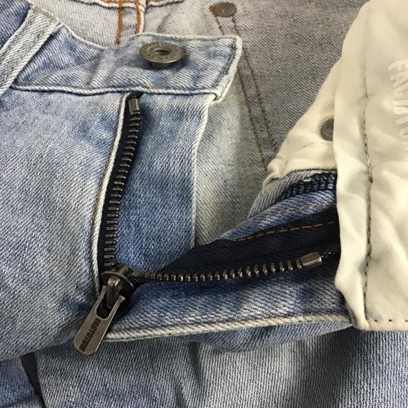 ファクトタム FACTOTUM パンツ デニム、ジーンズ 29インチ 無地 インディゴ / インディゴ / メンズ USED 古着 中古 10080370