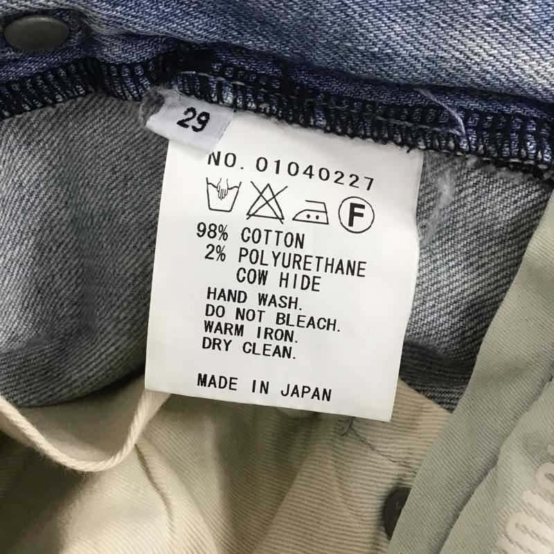 ファクトタム FACTOTUM パンツ デニム、ジーンズ 29インチ 無地 インディゴ / インディゴ / メンズ USED 古着 中古 10080370