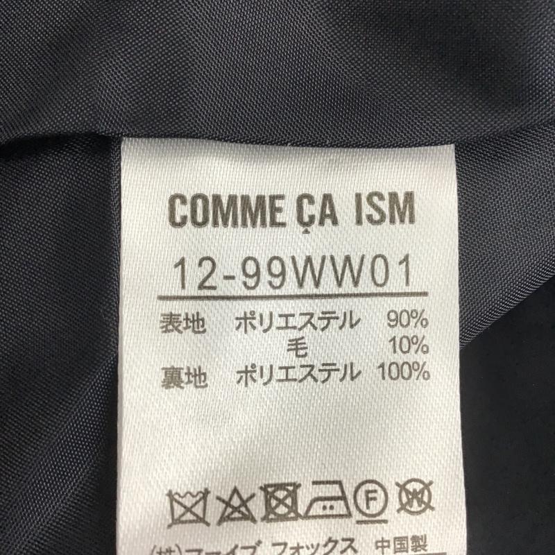 コムサイズム COMME CA ISM コート コート一般 無地 紺 / ネイビー / メンズ USED 古着 中古 10080397