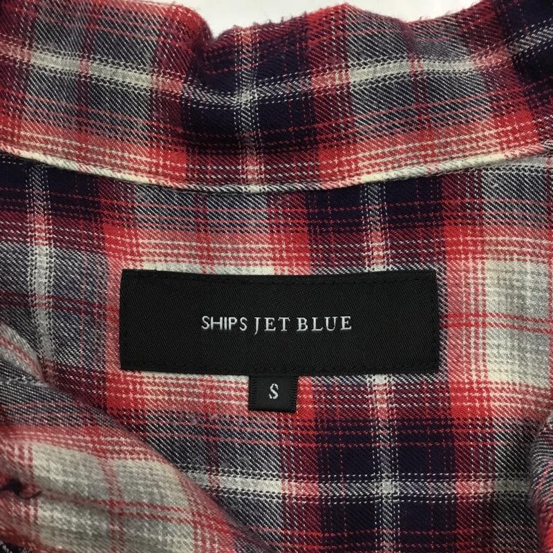 シップスジェットブルー SHIPS JET BLUE シャツ、ブラウス 長袖 S チェック マルチカラー / マルチカラー / メンズ USED 古着 中古 10080462