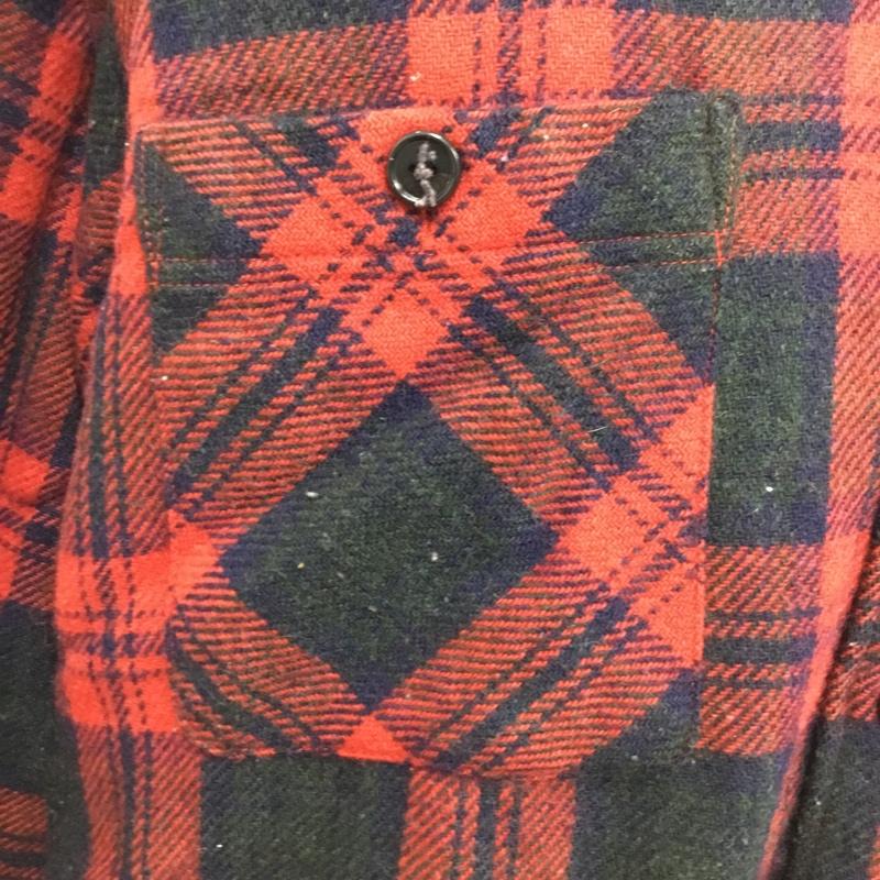 古着 USED シャツ、ブラウス 長袖 ボタンダウシャツ L チェック マルチカラー / マルチカラー / メンズ USED 古着 中古 10080469