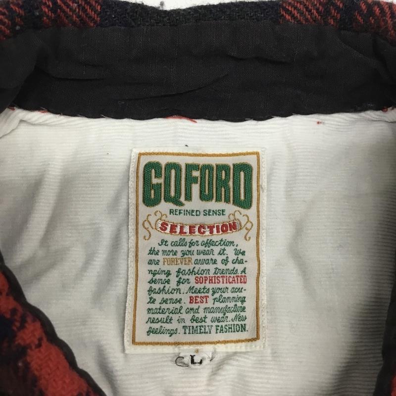 古着 USED シャツ、ブラウス 長袖 ボタンダウシャツ L チェック マルチカラー / マルチカラー / メンズ USED 古着 中古 10080469