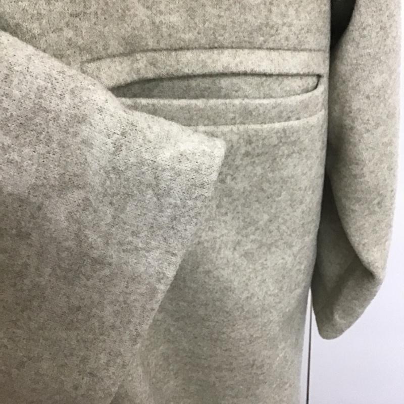 ノッチ notch. コート コート一般 タグ付 ビックカラーコート M 無地 ベージュ / ベージュ / レディース USED 古着 中古 10080485