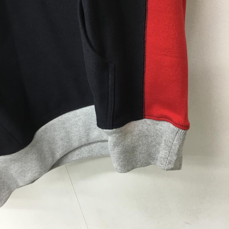 チャンピオン Champion パーカー 長袖 DENIM TEARS デニムティアーズ Reverse Weave リバースウィーブ XXL ロゴ、文字 黒 / ブラック / メンズ USED 古着 中古 10080595