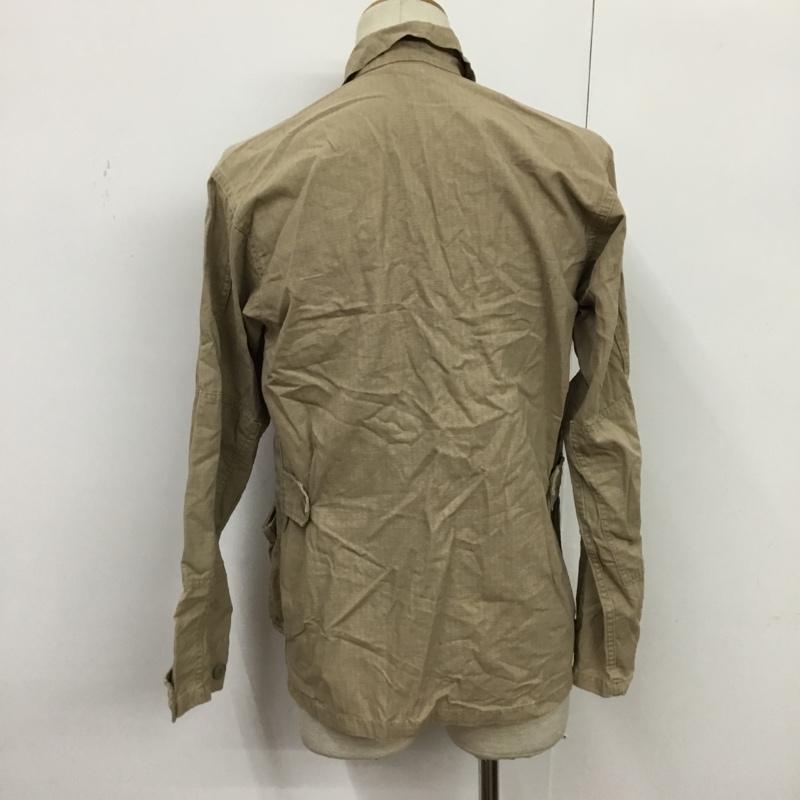 古着 USED シャツ、ブラウス 長袖 XS 無地 ベージュ / ベージュ / メンズ USED 古着 中古 10080626