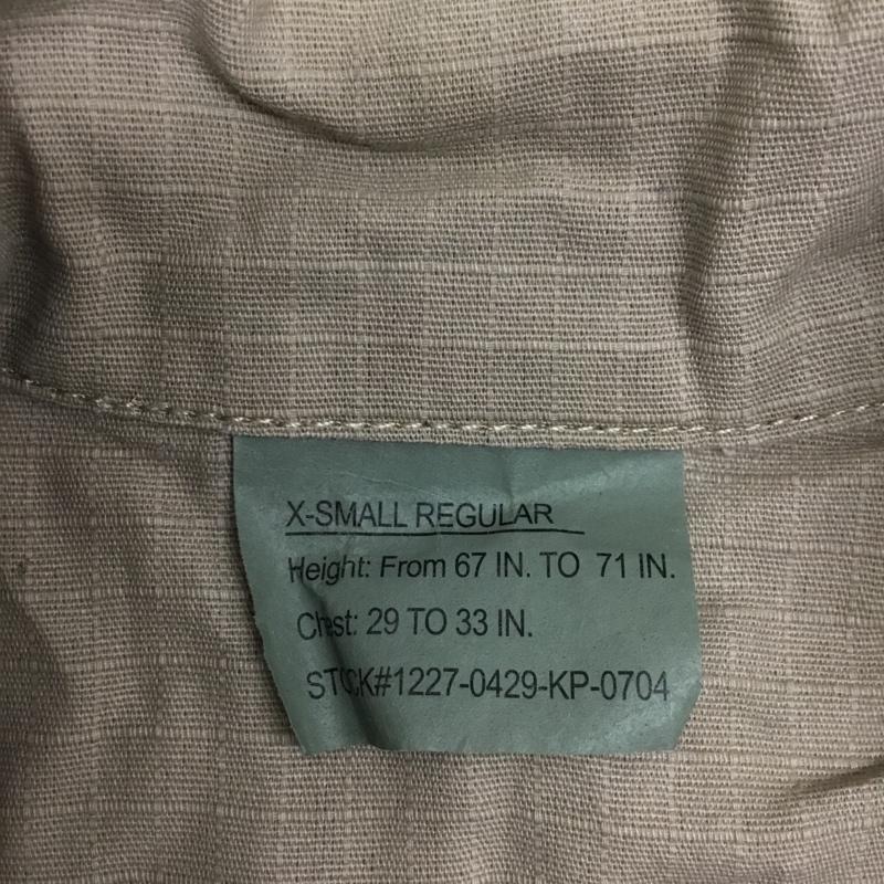 古着 USED シャツ、ブラウス 長袖 XS 無地 ベージュ / ベージュ / メンズ USED 古着 中古 10080626