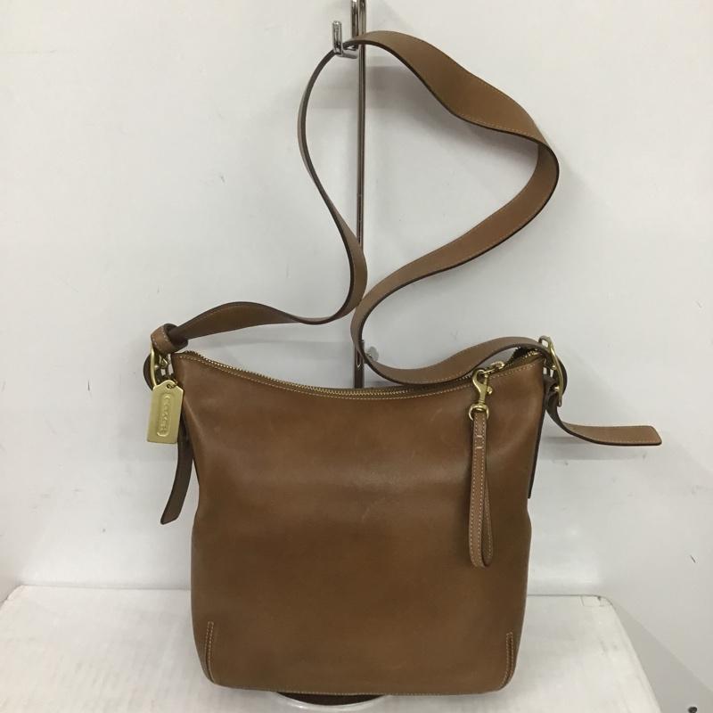 コーチ COACH ショルダーバッグ ショルダーバッグ 無地 茶 / ブラウン / レディース USED 古着 中古 10080656