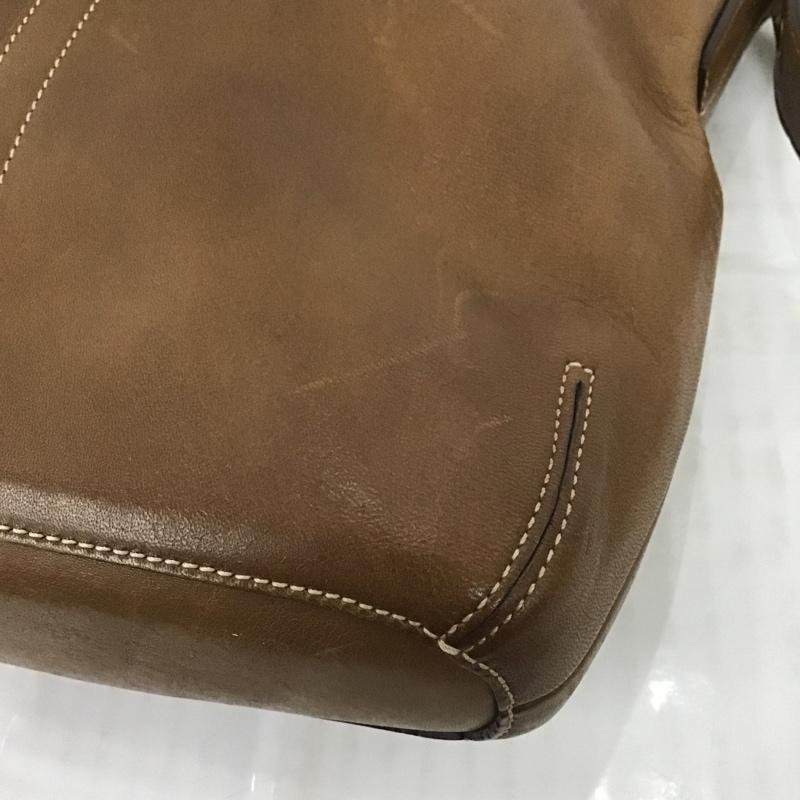 コーチ COACH ショルダーバッグ ショルダーバッグ 無地 茶 / ブラウン / レディース USED 古着 中古 10080656