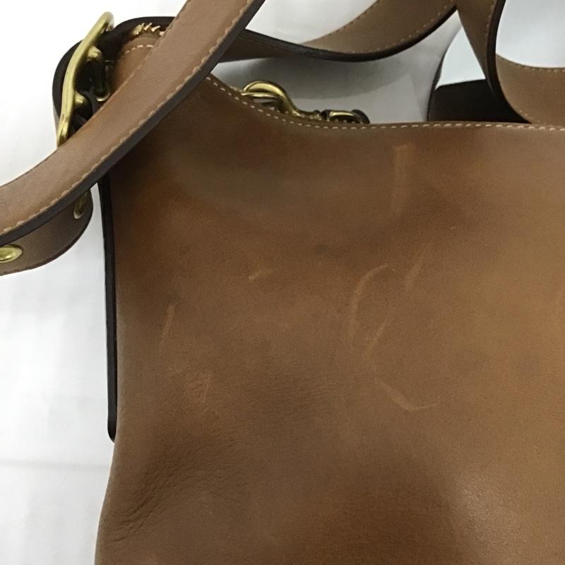 コーチ COACH ショルダーバッグ ショルダーバッグ 無地 茶 / ブラウン / レディース USED 古着 中古 10080656
